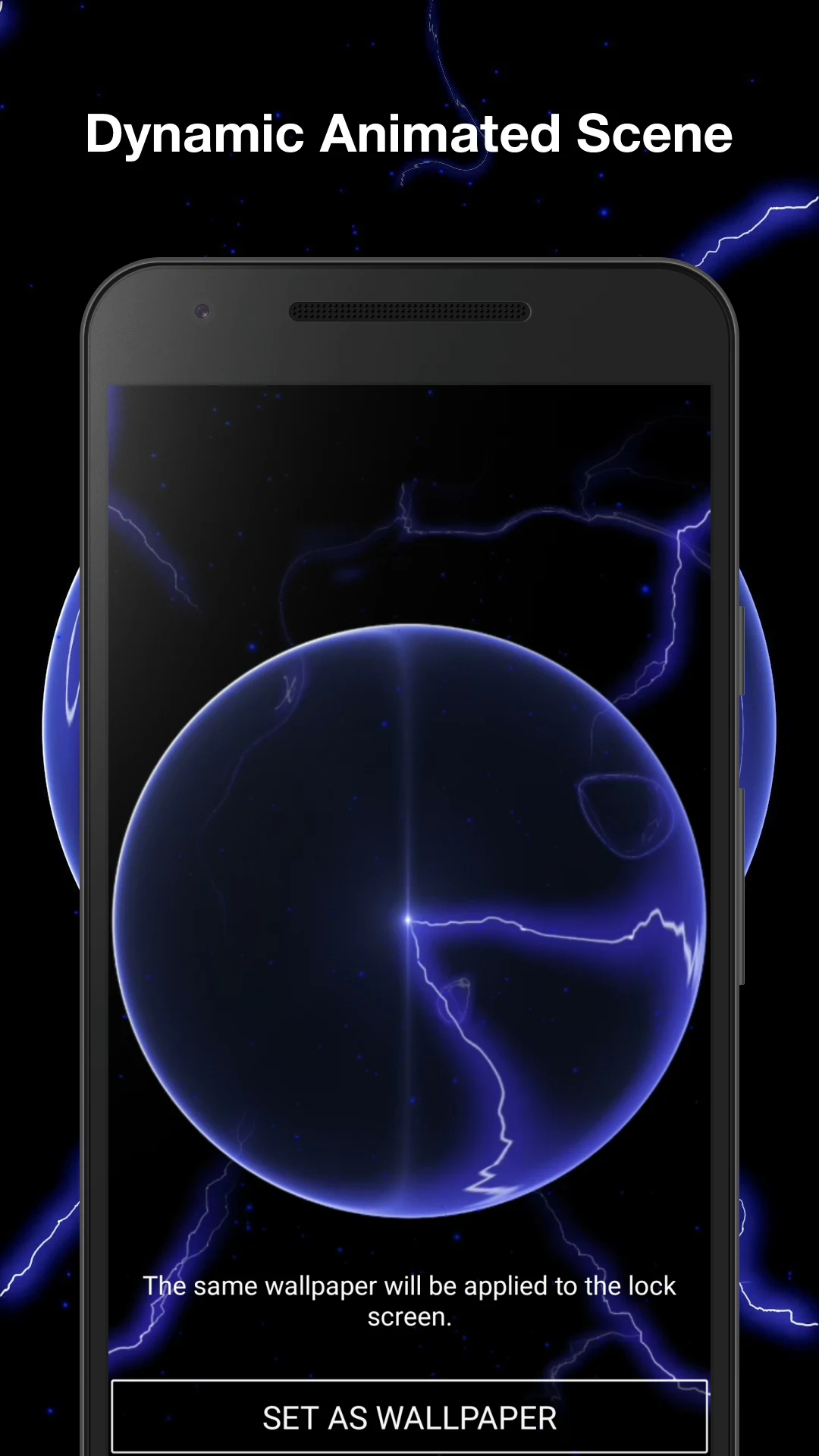 Electric Live Wallpaper screenshot