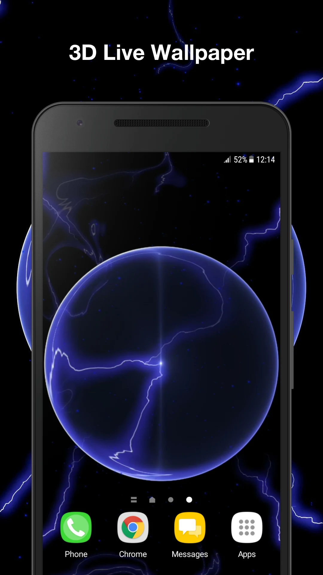 Electric Live Wallpaper screenshot